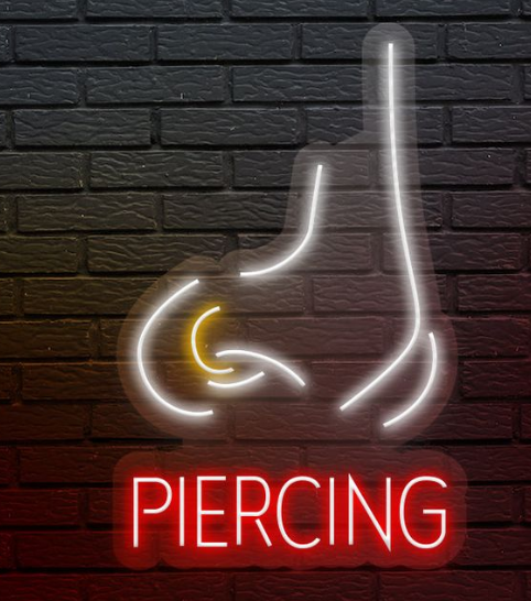 Neón "Piercing"